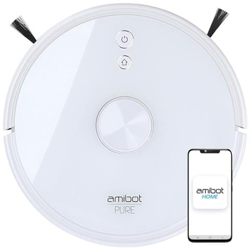 Amibot Pure Laser H2o - Robot Lava E Aspira Laser Collegato (ios E Android), 3000pa, 230 Minuti características