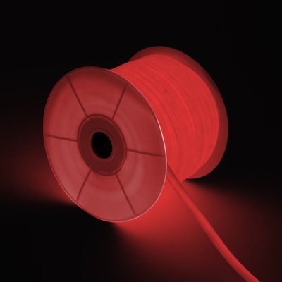 Bobina Striscia LED Neon Circolare 360 Flessibile 120LED/m 50 Metri Rosso Rosso - LEDKIA