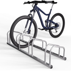 Portabiciclette per 2-6 biciclette per Pneumatici da 35-60 mm di larghezza Portabici Parcheggio per Biciclette 4 Fahrräder (de) - MONZANA en oferta