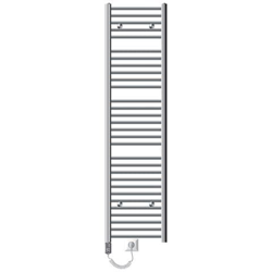 Radiatore Da Bagno Elettrico Con Termostato 900 W, Ecd Germany, Modello Sahara, 400 X 1800 Mm, Cromo, Dritto, Con Collegamento Laterale, Portasciugamani características