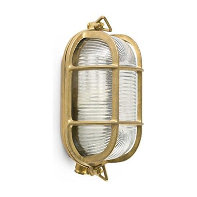 Faro 70998 - Cabo Lampada Da Parete Ottone