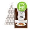 Gourmet A la Carte 48 x 85 g - Tacchino con melange di verdure