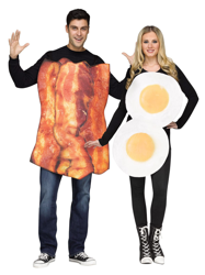 Costume di coppia uova e bacon en oferta