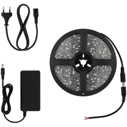Kit Striscia LED 32W 30LED/m 5m IP65 con Alimentatore Bianco Naturale 4000K - 4500K - LEDKIA en oferta