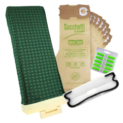 Bierre Store - SACCA UNITA' FILTRO FOLLETTO VK120 8 SACCHETTI 10 PROFUMI SPAZZOLA COMPATIBILE precio