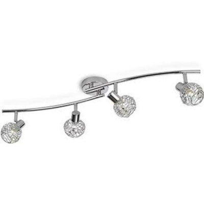 Philips Consumer Hosta Faretto 4 Luci Cromato 5581411Pn