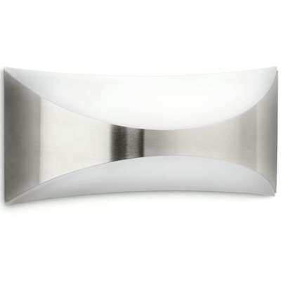 Philips Consumer Applique In Acciaio Colore Inox Per Esterno E27 23W Ip44 17166/47/16 171664716