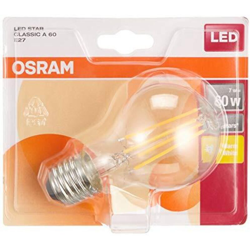 LED (monocolore) Classe energetica: A++ (A++ - E) 4052899951440 E27 Potenza: 7 W Bianco caldo 7 kWh/1000h - Osram características