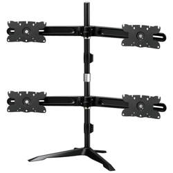 DS410 60'' Fixed flat panel floor stand Nero base da pavimento per tv a schermo piatto características