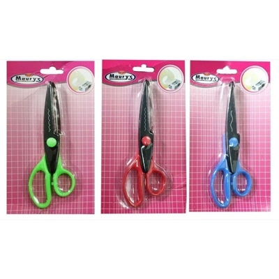 FORBICE COLORATA PER TAGLIO ZIG ZAG CARTA - Maury's