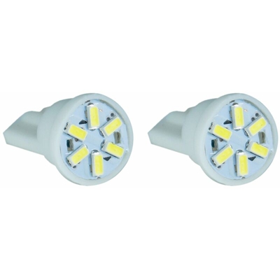 Coppia lampadine auto canbus 6 led attacco t10 cruscotto luci posizione T-009 - GENERICO