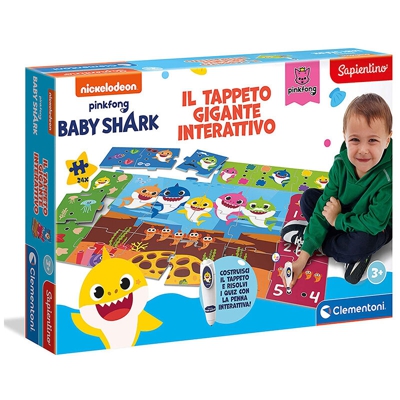 Clementoni Sapientino 16281 Tappeto Baby Shark - FALSE