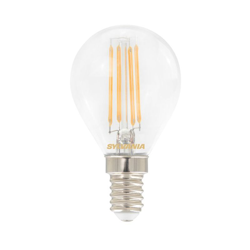 lampada led filamento e14 sfera 4w luce calda 827 0027246 - Sylvania en oferta
