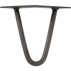 Hairpin Leg Gambe per tavolo robuste in un set di 4 d´acciaio 15 cm - 2 barre - [EN.CASA] en oferta