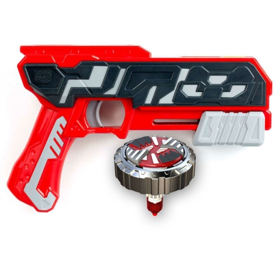 Blaster Single Shot con Spinner Mad Firestorm Rosso - Silverlit