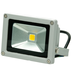 Proiettore faretto LED orientabile 10W bianco caldo per esterno lavoro officina - ECD GERMANY precio