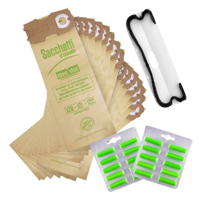 Bierre Store - SACCHETTI FOLLETTO VK 121 VK 122 VK 120 16PZ 20 PROFUMI SPAZZOLA SETOLE COMPATIBILI