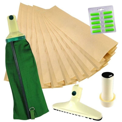 SACCA FILTRO VK 116 VK 117 10 SACCHETTI 10 PROFUMI BOCCHETTONE SPAZZOLA COMPATIBILI - Bierre Store