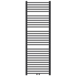 Termosifone (radiatore) Bagno, Ecd Germany, Modello Sahara, 600 X 1800 Mm, Antracite, Dritto, Con Collegamento Centrale, Portasciugamani precio