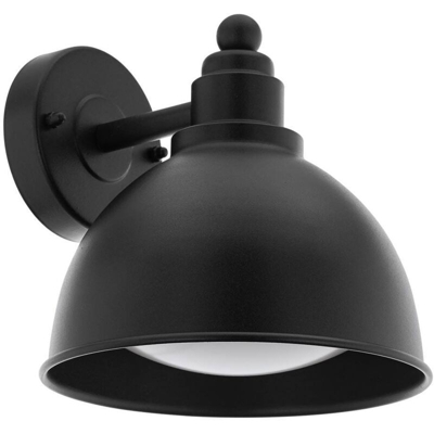 APPLIQUE DA ESTERNO AIROLA IP44 E27 1X40W IN METALLO NERO - Eglo