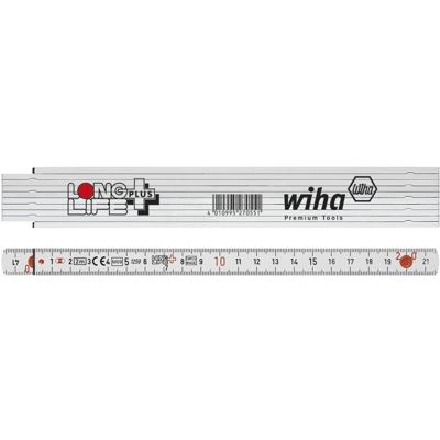 Wiha Longlife 27059 Metro pieghevole 2 m Plastica
