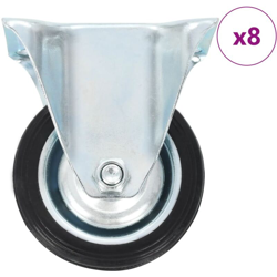 Rotelle Fisse 8 pz 75 mm - VIDAXL en oferta