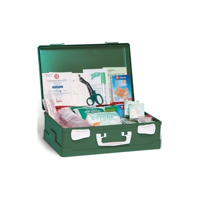 EAC - Cassetta Pronto Soccorso MEDIC 2 - pi? di 3 lavoratori 39x13x27H cm - TEMESA