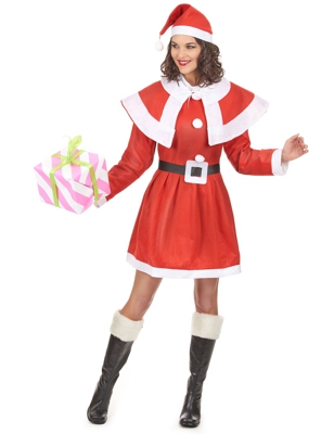 Costume Mamma Natale adulti donna