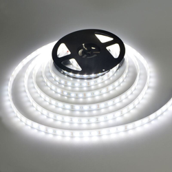 Striscia Led Luce Fredda Smd 5050 Con Alimentatore 5M Metri 300 Led Bianca - PLANET SHOP precio