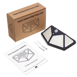 Giardino all'aperto 2200MAH del movimento del rivelatore di illuminazione della luce della parete di 100 LED Sconce - INSMA precio