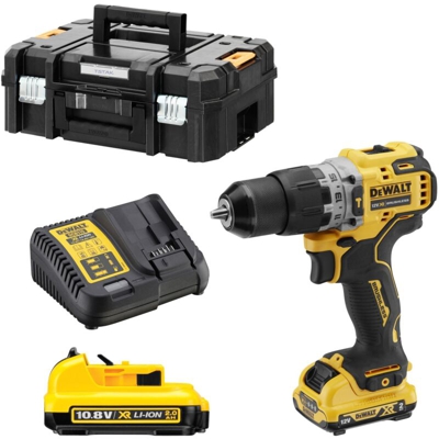 DEWALT DCD706D2-QW avvitatore percussione brushless 12v 2x2Ah 10mm 57Nm