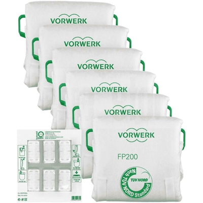 Sacchetti Vk200 Vk 220S E 6 Profumi Dovina Originali 6 Pz - VORWERK