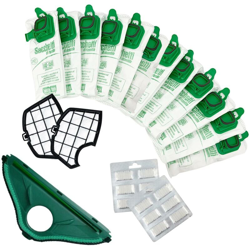 Sacchetti Aspirapolvere Folletto Vk 140 Vk 150 12Pz Profumi Filtri Spazzola Compatibili - BIERRE STORE en oferta