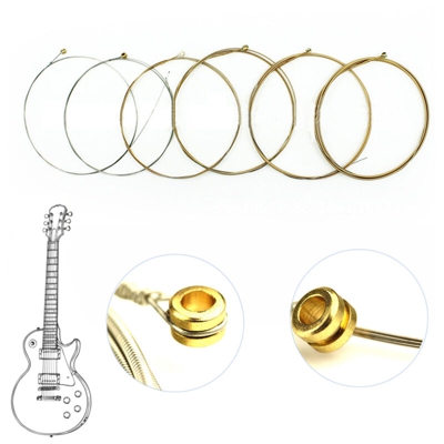 Corde rivestite per chitarra elettrica -6 corde / Set antiruggine leggero e resistente 12002 - AUGIENB