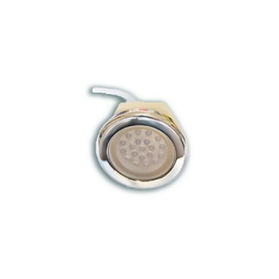 Spot LED bianco impermeabile incorporato 2 W - NO NAME