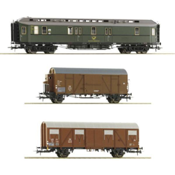 3 pz. Kit: Treno postale, DB 74091 - Roco precio
