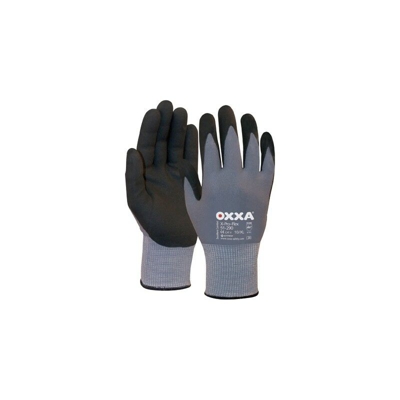 FP - Guanti Oxxa X-Pro-Flex Nft, Taglia 9 Nero (A 12)