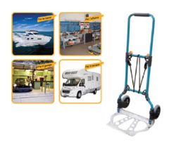 Carrello portatutto pieghevole 42x44x100h cm portata 70 kg FT70H - SERENAGROUP en oferta