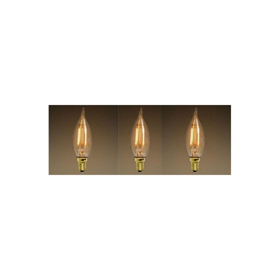 Set di lampadina stile vintage 3 LED E14 edison C35 - GREENSENSATION