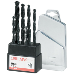 Set 10 punte HSS da ⌀ 2 a 10 mm Drillmax 10 blister - IDROWEB características