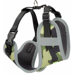 Ferplast NIKITA P FASHION Pettorina tecnica in nylon traspirante per cani. Cuciture riflettenti. In varie misure e colori.. Variante XS - Misure: A: precio