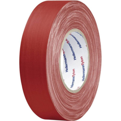 Hellermanntyton - Nastro telato HelaTape Tex (L x L) 50 m x 50 mm Rosso Tessuto in cotone e poliestere HTAPE-TEX-RD-50x50 en oferta