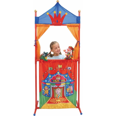 Teatro dei Burattini con Decorazioni Teatrali - Van Der Meulen