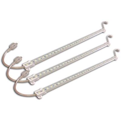 Set di 3 strisce led 1m IP65 alluminio bianco caldo supporto + trasformatore gratis! - GREENSENSATION