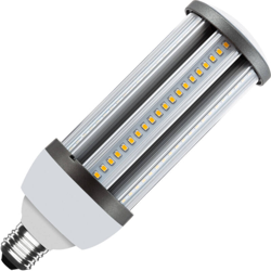 Lampada LED Illuminazione Stradale Corn E27 30W IP64 IP64 Bianco Caldo 3000K - 3500K - LEDKIA precio