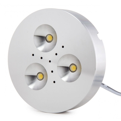 Mini Plafoniera LED Superficie Montata Mobilia 3,5W 300Lm 30.000H Cavo 2M | Bianco Naturale (KD-CL7015L-3.5W-W) - GREENICE