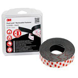 Dual Lock Nastro a strappo da incollare (L x L) 2.5 m x 25 mm Nero 1 pz. - 3M características