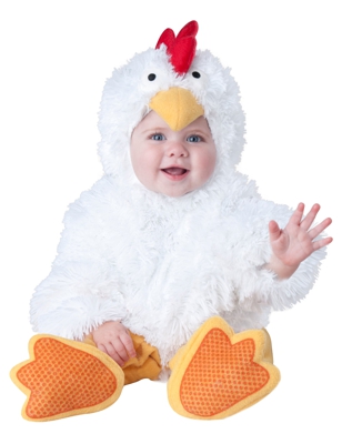 Costume da Galletto per neonato - Lusso
