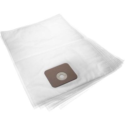 vhbw 5 Sacchetti microfibra compatibile con Nilfisk Multi 20, 20 CR, 20 CR EU, 20 Inox, 20 T, 20 T INOX, 30 Inox, 30 T aspirapolvere