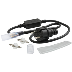 kit di alimentazione tubo led givro pr set 220-240 volt CE IP44 interno nero kan 08637 - KANLUX en oferta